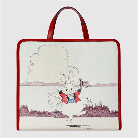 กระเป๋า Children's rabbit print tote bag 